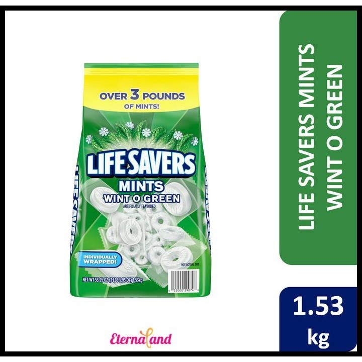 

Life Savers Mints Candy Bulk Size - Permen Rasa Mint Impor Usa