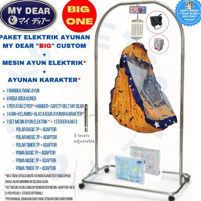 Paket Ayunan Karakter Elektrik POLAR POMA Tiang MY DEAR JUMBO TOKOABET