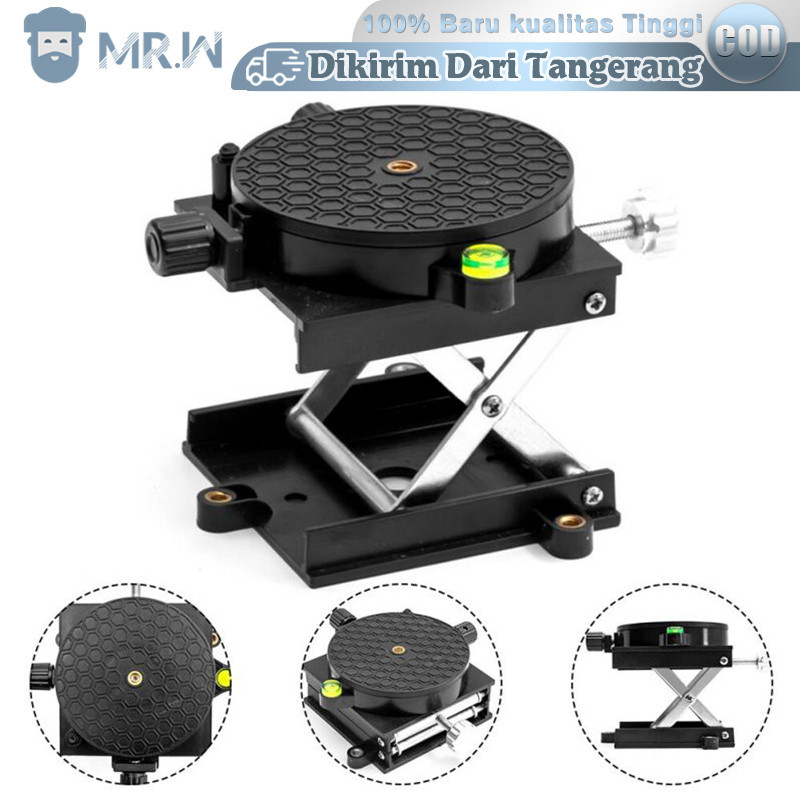 Original 360 Bracket Dudukan Laser Level Ukuran 1/4 Inch Adapter Laser Level Dapat Diangkat Untuk