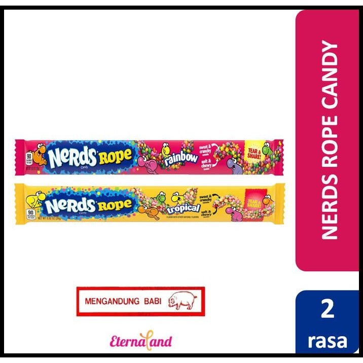 

Nerds Rope - Permen Impor Usa