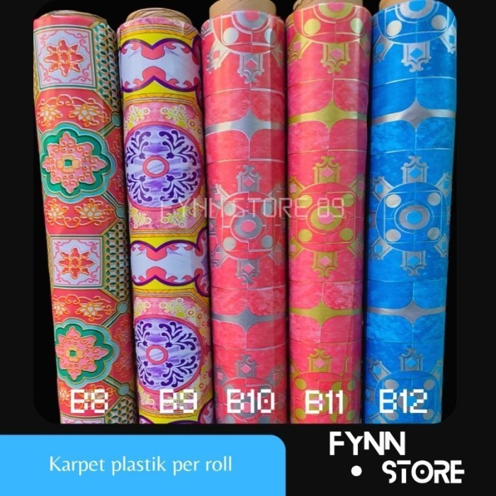 Arja Kaet Plastik / Perlak Untuk Alas Meja Dan Lantai 1 Roll Murah Banyak