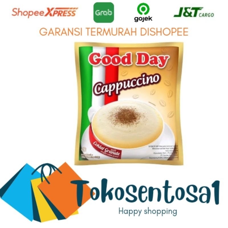 

GOOD DAY CAPPUCCINO 10 X 25GR / RENCENG