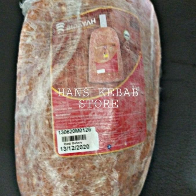 

Daging Kebab Sahara Bidayah (mix) 2 kg Tanpa Tiang LCM'