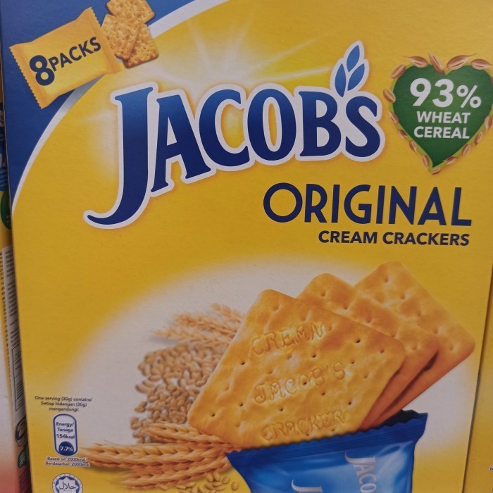 

TERLENGKAP jacobs original cream crackers 240gr