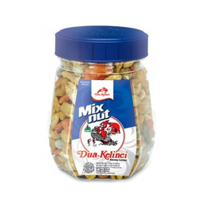 

TERMURAH Dua Kelinci Mix Nut Toples 150 Gram