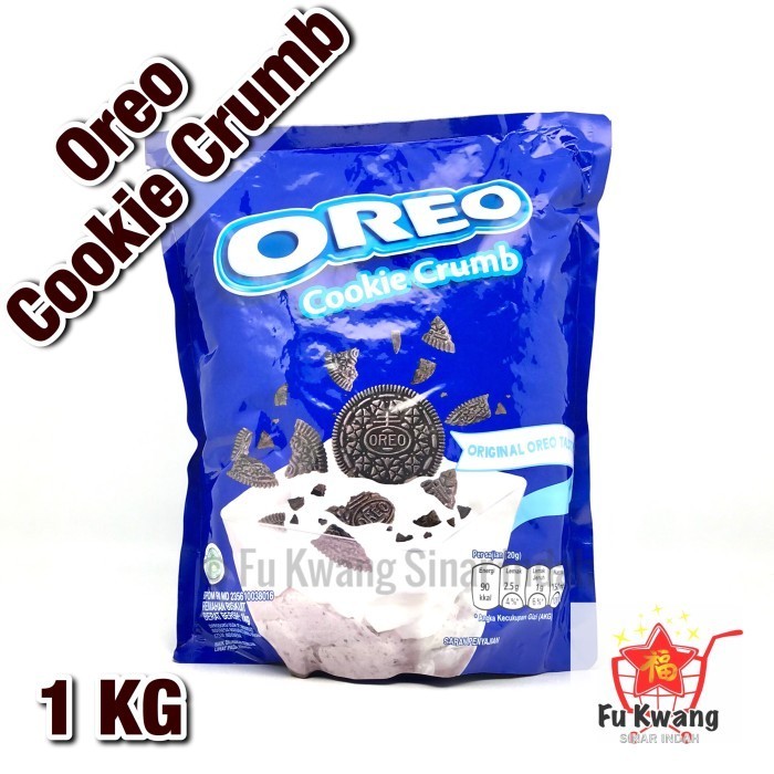 

TERMURAH Oreo Cookie Crumb Bubuk Kasar 1 kg