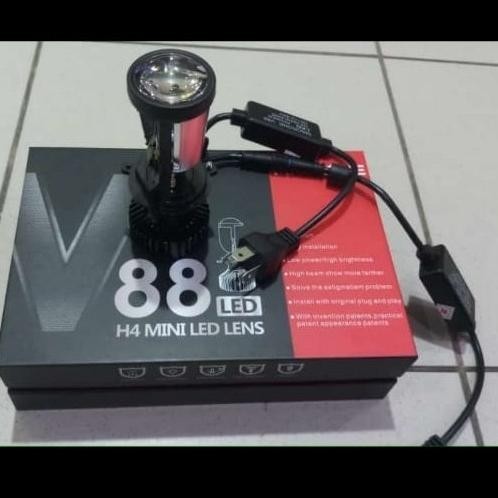 bohlam led h4 mini projie macrone v88 Otomotif Keren