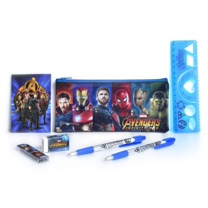 

MARVEL AVENGERS Paket Alat Tulis Original Mechanical Value Pack