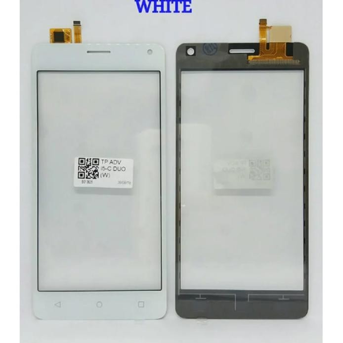 TOUCHSCREEN TS ADVAN I5C DUO I5C LITE PUTIH