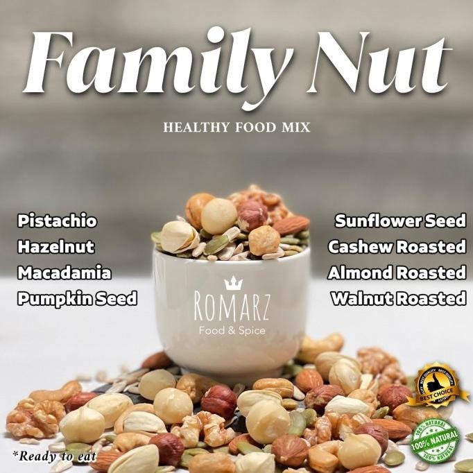 

HEALTHY FOOD MIX 100% ORIGINAL | FAMILY NUT PREMIUM