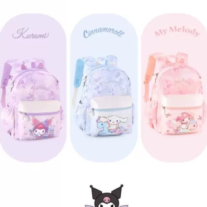 Tas Sekolah Import Sanrio / Ransel Sekolah Melody / Tas Sekolah Cinnamoroll / Tas Anak Premium