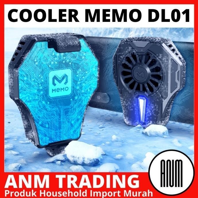 Cooler Handphone Memo DL01 / Fancooler Radiator / Pendingin HP DL 01