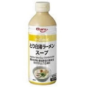 

EBARA e-Basic Japanese Ramen Soup Chicken Paitan (Tori ) 500ml B2 Kualitas Terbaik