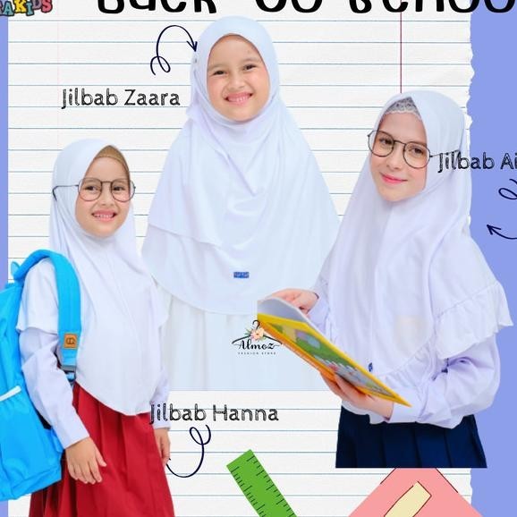 Jilbab Putih Anak Sekolah Sd Tk