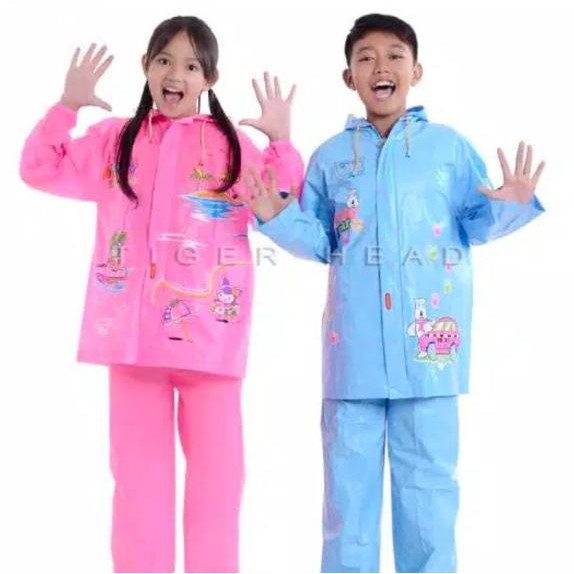 Jas Hujan Anak Remaja Tiger Head 68332 Jas Hujan Anak