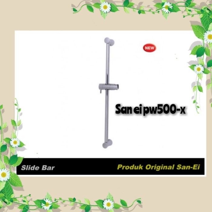 Produk san ei pw500-x / pw500 x slide bar / tiang shower