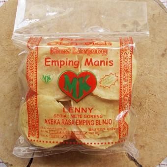 

Emping Mentah Khas Lampung Rasa Manis 250Gr