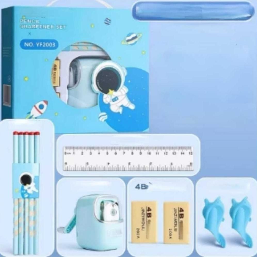 

Up15 STATIONERY SET 5 IN 1 RAUTAN PENSIL 12 PCS PENGHAPUS / SET ALAT TULIS Sale