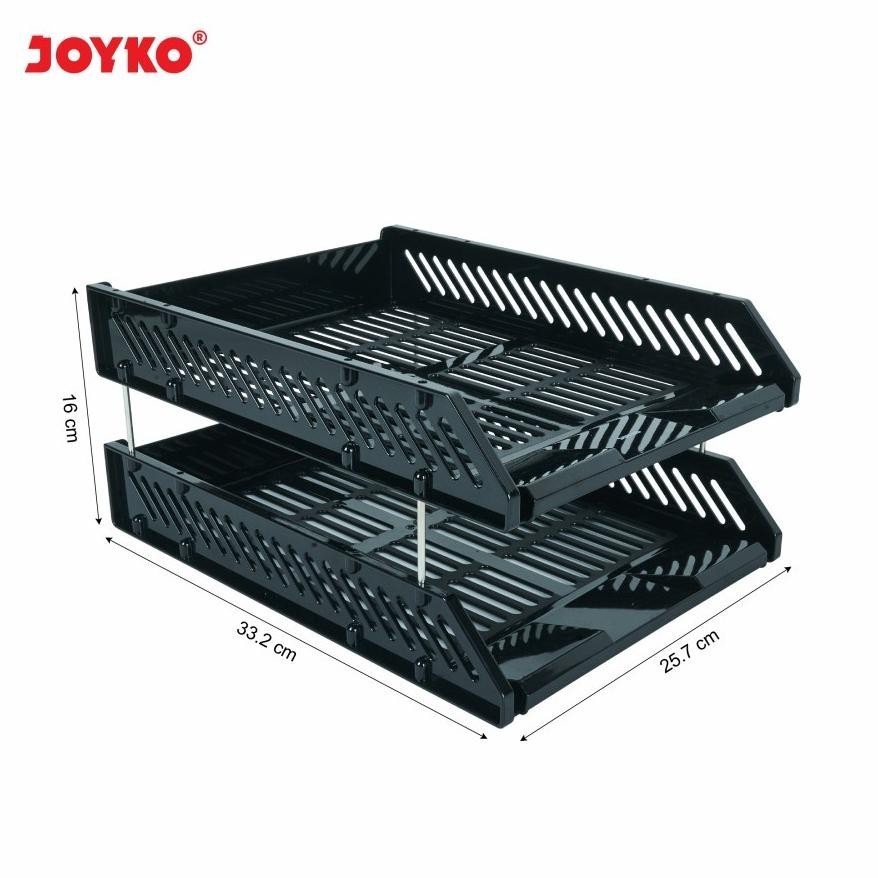 

df-7 JOYKO DOCUMENT TRAY / RAK KERTAS DOKUMEN BERKAS BISA DITUMPUK KANTOR DT-800-2T Termurah