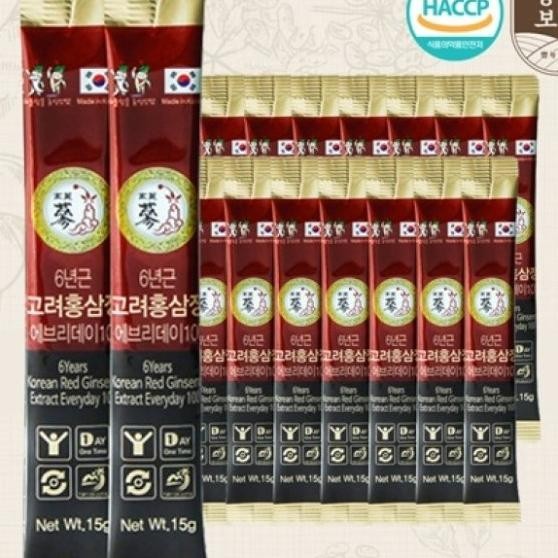 

Ginseng Korea Red Ginseng Extract Everyday Isi 10 Sachet