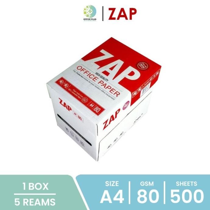

Terlaris Kertas Hvs A4 80Gr Zap Fotokopi Fotocopy Print Photocopy Paper Ready Stok