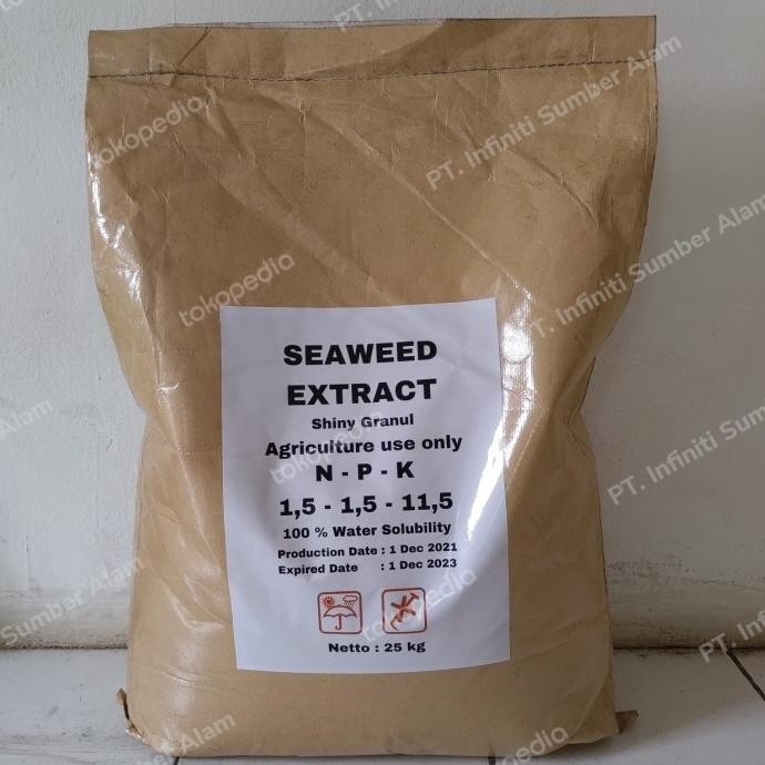 Seaweed Extract Pupuk Organik ( 25 kg)