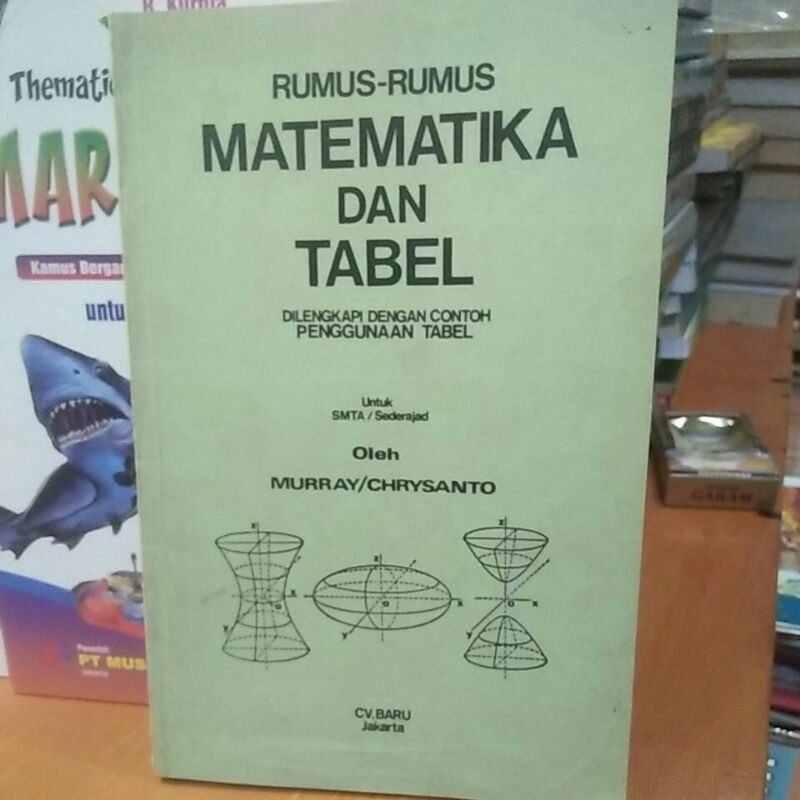 Buku RUMUS-RUMUS MATEMATIKA DAN TABEL