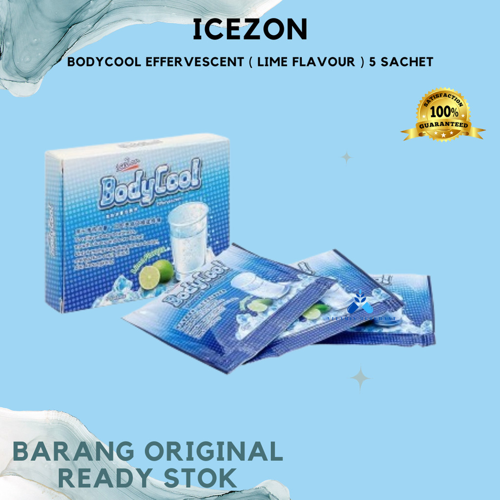 

Icezon BodyCool Effervescent ( Lime Flavour ) 5 sachet