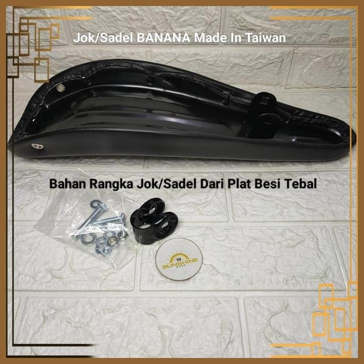 [LSS] JOK SADEL BANANA SEPEDA LOWRIDER ORIGINAL MADE IN TAIWAN