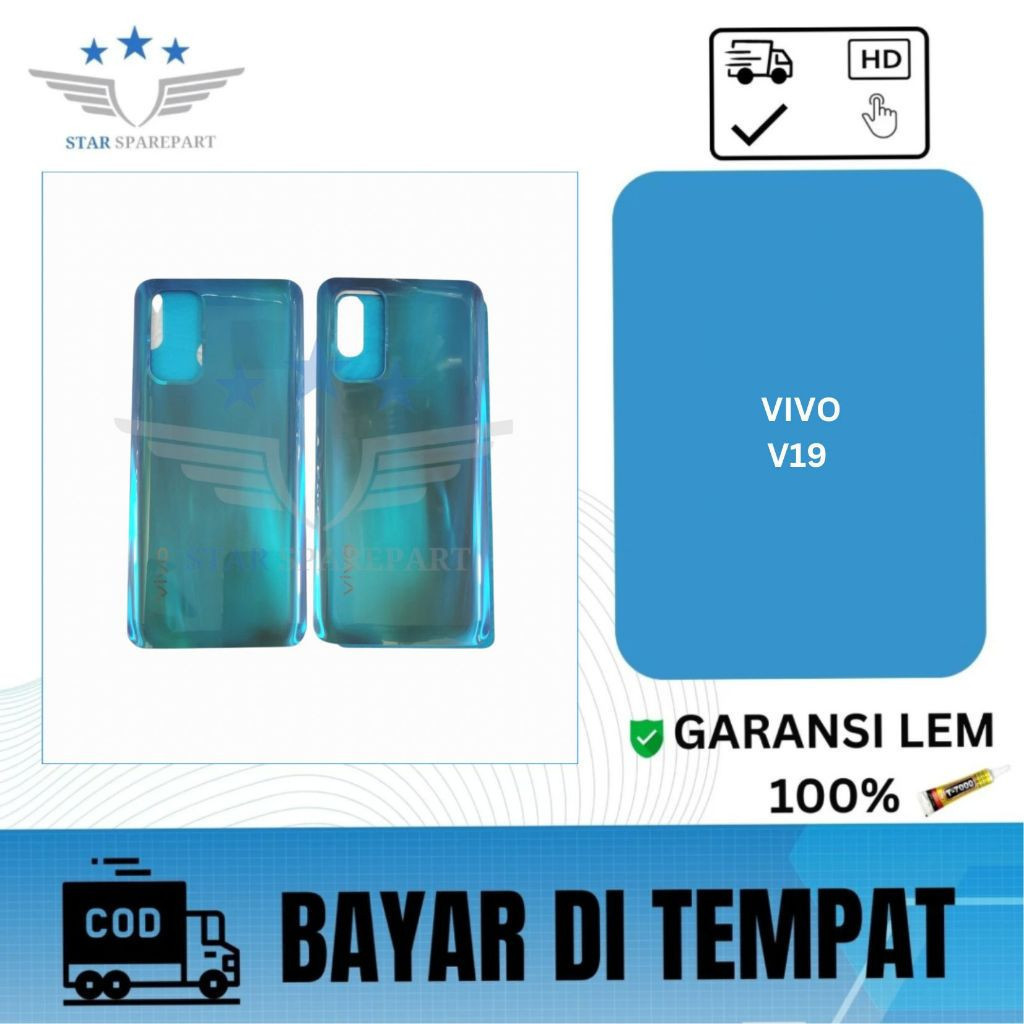 BACK COVER VIVO V19 BACKCOVER BACKDOOR BACK DOOR