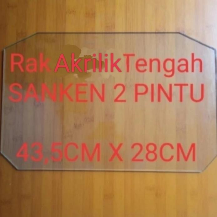 RAK KACA KULKAS SANKEN