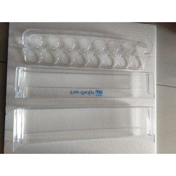 RAK BOTOL KULKAS 2 PINTU SANYO AQUA JAPAN AQR-D260 AQR D260 LIMITED