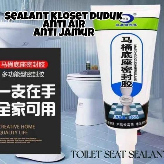 Sealant Cream Kloset Duduk Wastafel Lem Material Anti Air Bocor Jamur