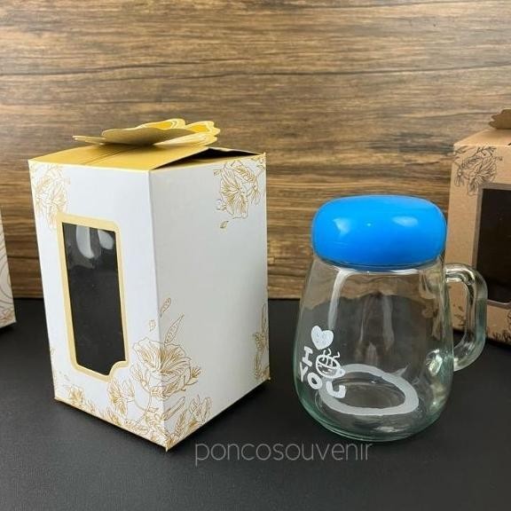 

Ox04 25 Pcs Box Kemasan Gelas Love 13 x 9 Cm Sale