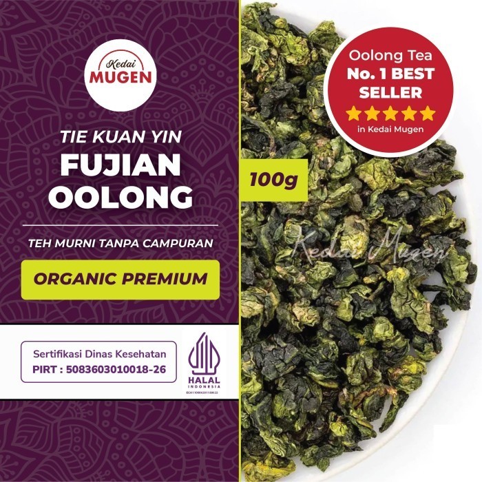 

Secrenada - Fujian Oolong Chinese Tea/Teh Olong Cina Ti Kuan Yin Kedai Mugen 100G