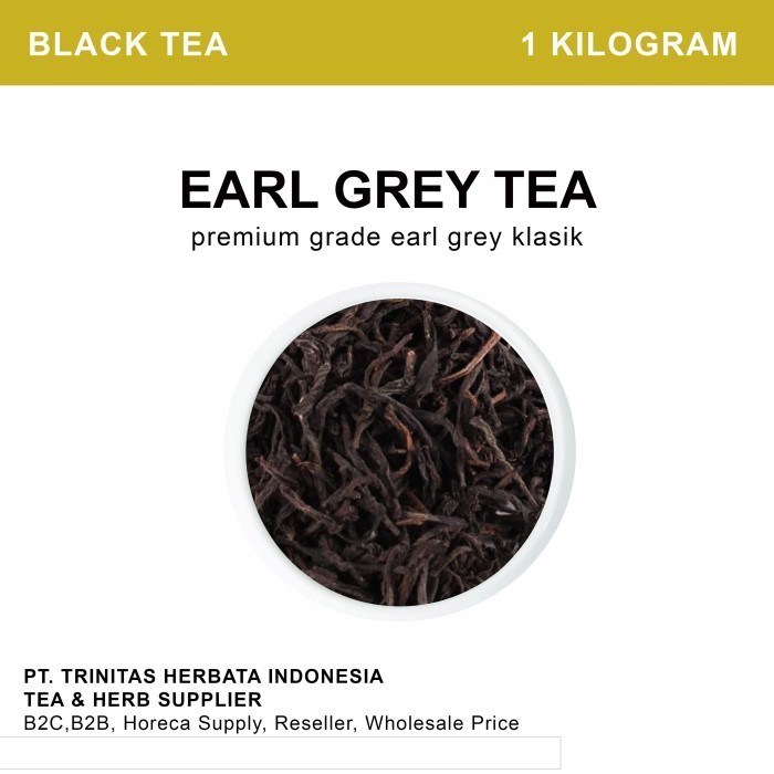 

Secrenada - Earl Grey 1Kg / Premium Black Tea Bergamot Teh Hitam 1 Kilo