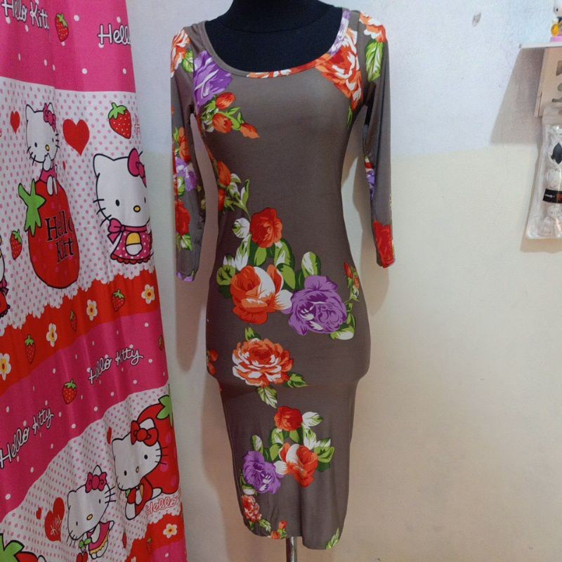 Dress Murah Press Body Olla Ramlan