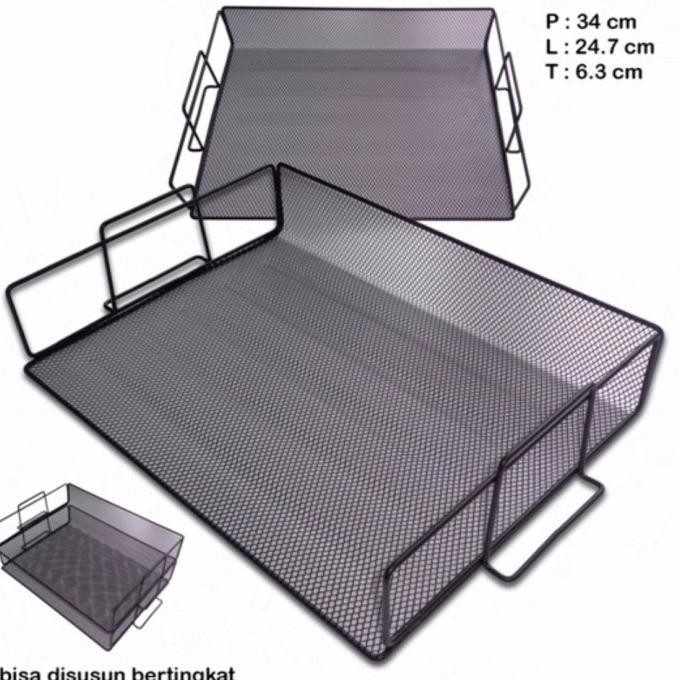 

dokumen tray 1 tingkat/ document tray/ tempat dokumen/ tempat file HID