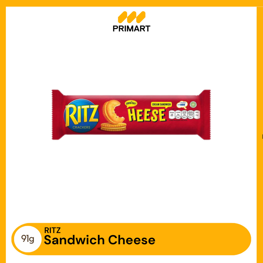 

Ritz Sandwich Cheese Biskuit 91gr