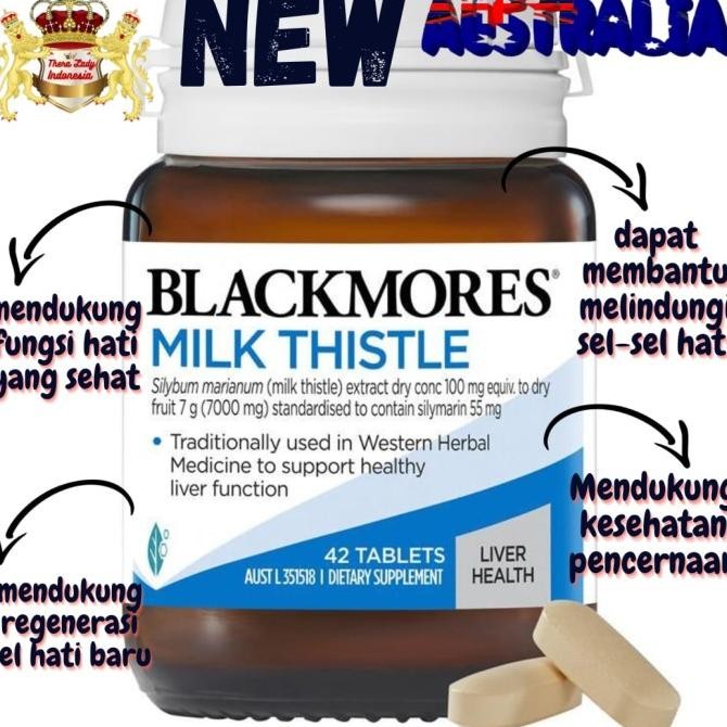 

Blackmores Milk Thistle 42 Tablet Kesehatan Liver Hati