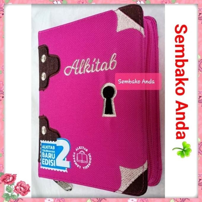 

Alkitab Anak Kristen Ukuran Kecil Resleting LAI TB2 034 TI Pink Biru b