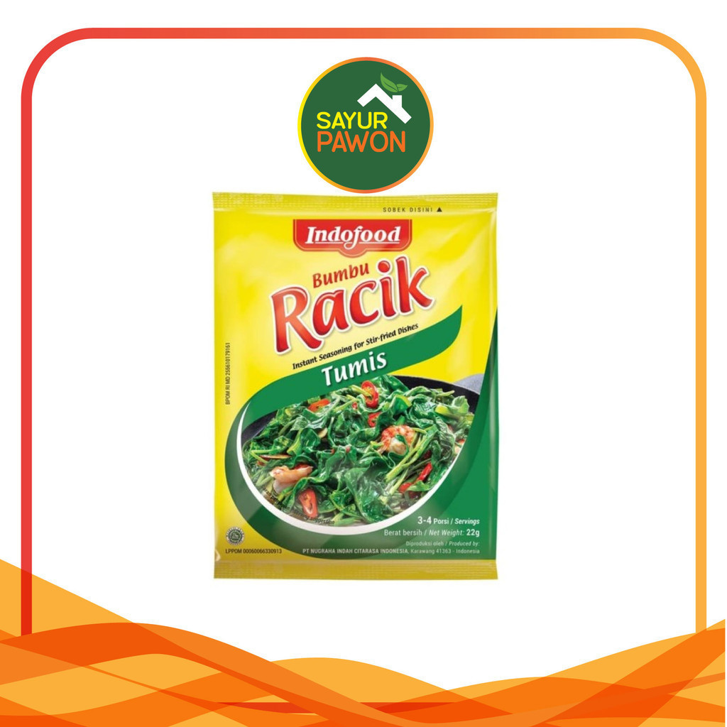 

Bumbu Racik INDOFOOD varian Bumbu Tumis per sachet 20 gram