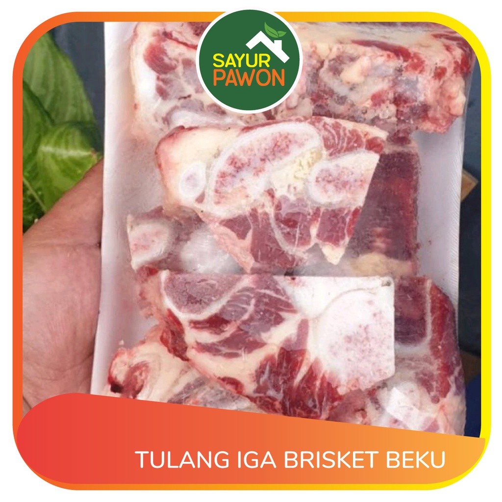 

Tulang Iga Sapi Brisket Frozen per 500 gr - Sayur Pawon Jogja