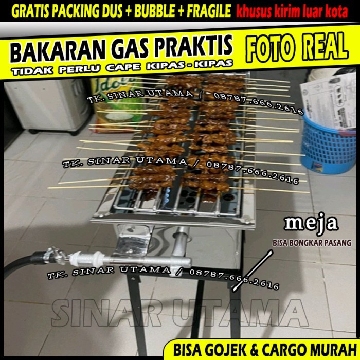 Panggangan Gas / Bakaran (Sosis Bakar,ayam,sate,DLL) Kompor Panggang