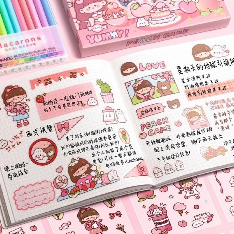 

NLD-1419 Stiker Masu Mochi 100 Lembar Sticker Lucu Viral Aesthetic Termurah