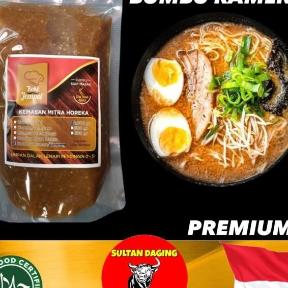 

Bumbu Ramen Instant Koki Jempol 1 Kg/ Bumbu Ramen Jepang Halal/ Soup
