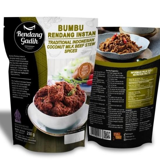 

Bumbu Rendang Instan - Rendang Gadih Serbaguna Masakan Enak