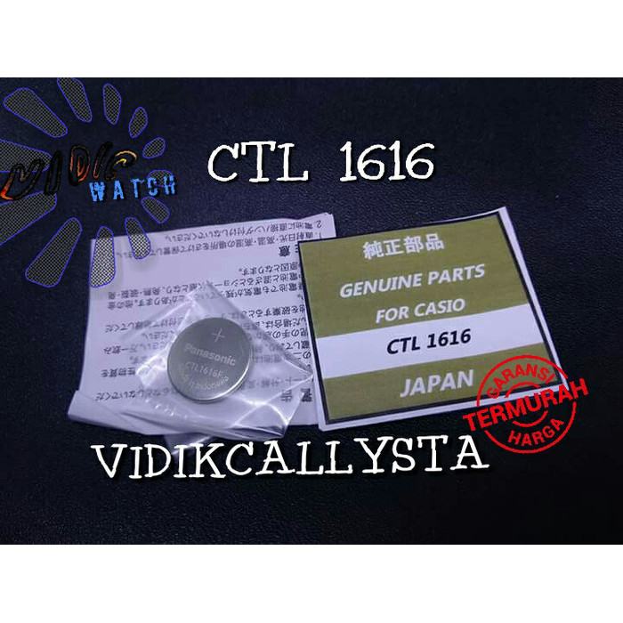 Wiji Ctl1616 Batrei Batre Baterai Panasoic Ctl-1616 Ctl1616 Original
