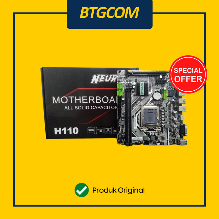 NEURON H110 MOTHERBOARD INTEL LGA 1151 GEN. 7/6