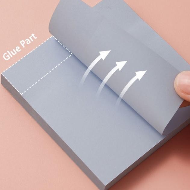 

CG 100 LEMBAR MORANDI COLOR STICKY NOTE MEMO LABEL STICKER BOOKMARK WARNA-WARNI NOTE PAD STATIONERY SEKOLAH OFFICE SUPPLIES